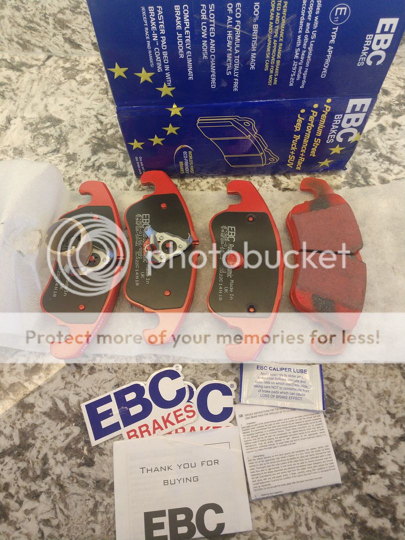 For Sale BNIB EBC Red Stuff Front Pads
